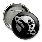 Значок 75 мм  'Автостопщик'