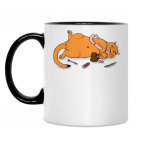 Кружка двухцветная