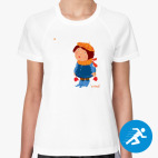 Женская спортивная футболка