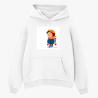 Толстовка худи оверсайз