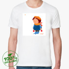 Мужская футболка органик