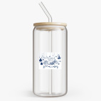 Банка с бамбуковой крышкой