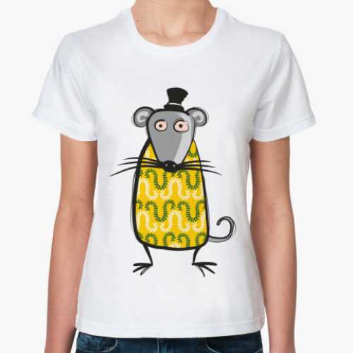 Классическая футболка 'Мышь'