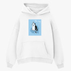 Толстовка худи оверсайз