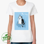 Женская футболка органик