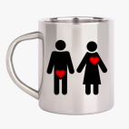 Кружка металлическая