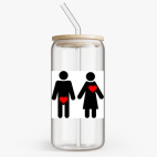 Банка с бамбуковой крышкой