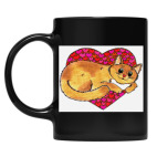 Кружка цветная UV-DTF