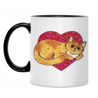 Кружка двухцветная