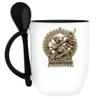 Кружка с ложкой