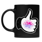 Кружка цветная UV-DTF