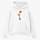 Толстовка худи оверсайз