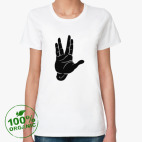 Женская футболка органик