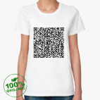 Женская футболка органик