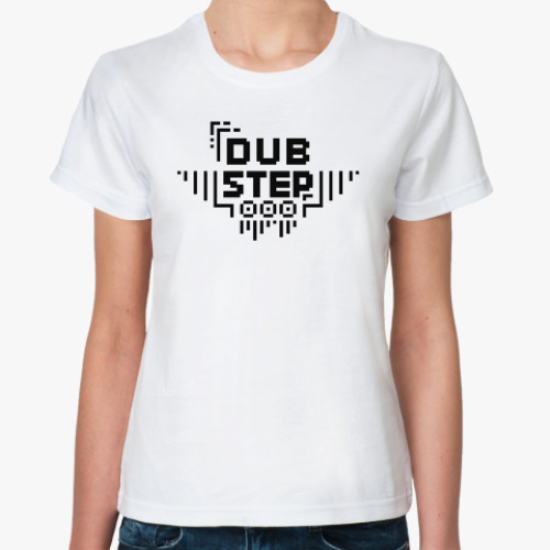 Классическая футболка Dubstep style