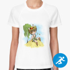 Женская спортивная футболка