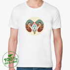 Мужская футболка органик