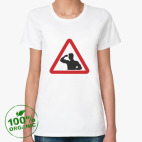 Женская футболка органик