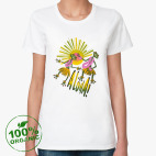 Женская футболка органик