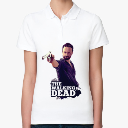 Женская рубашка поло The Walking Dead