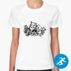 Женская спортивная футболка