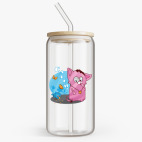 Банка с бамбуковой крышкой