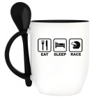 Кружка с ложкой