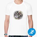 Мужская спортивная футболка