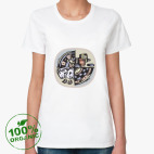 Женская футболка органик