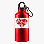 Металлическая бутылка 400 мл UV-DTF