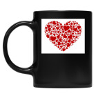 Кружка цветная UV-DTF