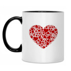 Кружка двухцветная