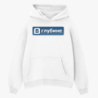 Толстовка худи оверсайз