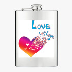 Фляжка стальная