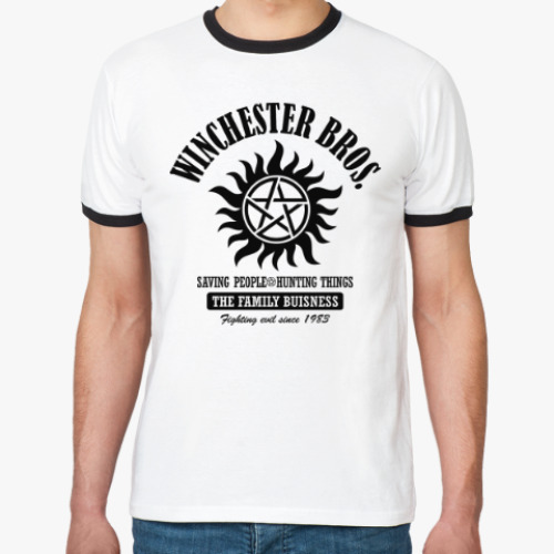 Футболка Ringer-T Winchester Brothers