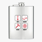 Фляжка стальная