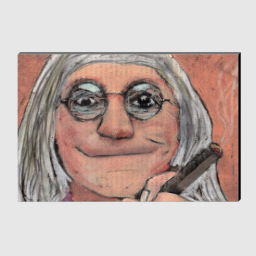 Холст с принтом Богач