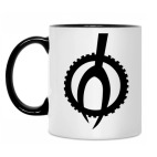 Кружка двухцветная