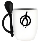 Кружка с ложкой