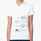 Женская рубашка поло