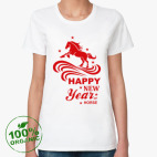 Женская футболка органик