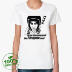 Женская футболка органик