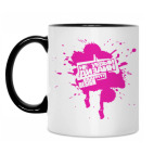 Кружка двухцветная