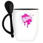 Кружка с ложкой