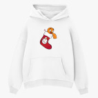 Толстовка худи оверсайз