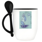 Кружка с ложкой