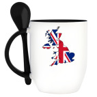 Кружка с ложкой