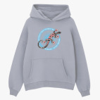 Толстовка худи оверсайз