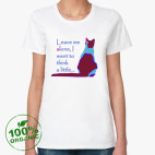 Женская футболка органик