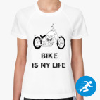 Женская спортивная футболка